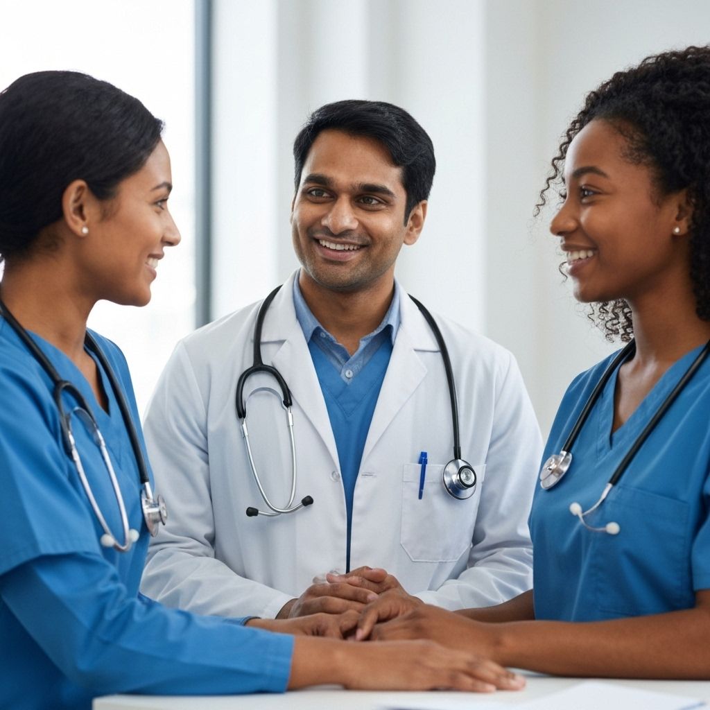 Expert medical support team